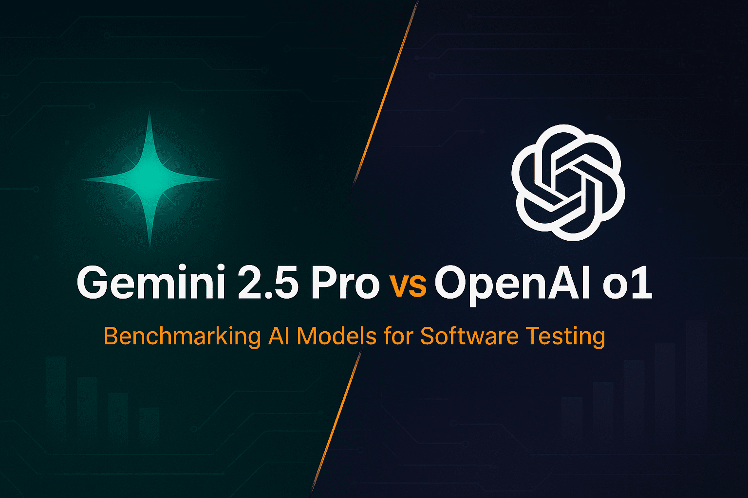 Cover Image for Gemini 2.5 Pro vs OpenAI o1: Benchmarking AI Models for Software Testing