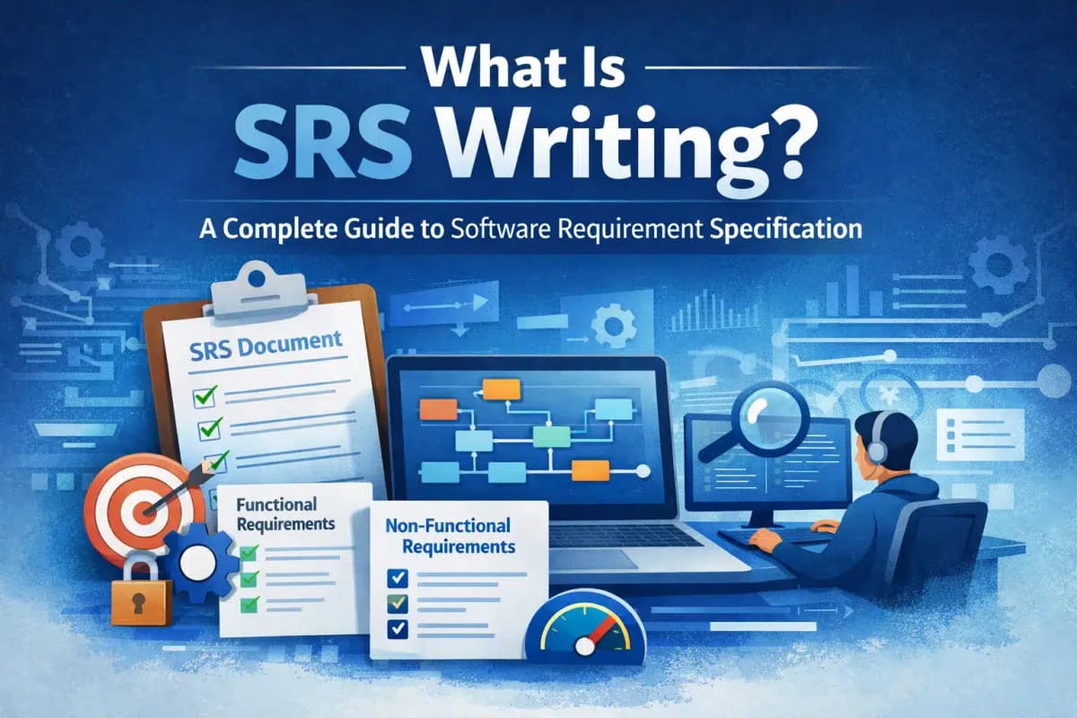 Cover Image for What Is SRS Writing: A Complete Guide to Software Requirement Specification